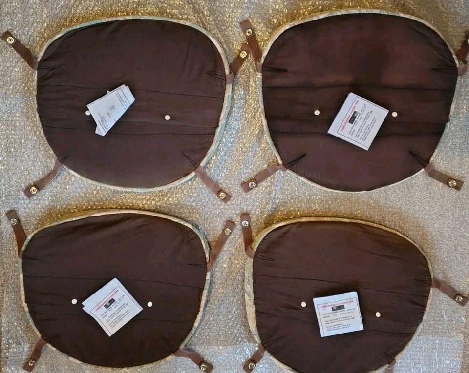 X4 ORIGINAL FLORAL ERCOL SEAT PADS, FITS QUAKER WINDSOR/SWAN BACKS/GOLDSMITH ETC - Image 2 of 4