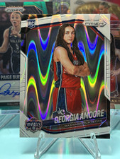 Panini 2025 Prizm WNBA Georgia Amoore RC Washington Mystics White Seismic