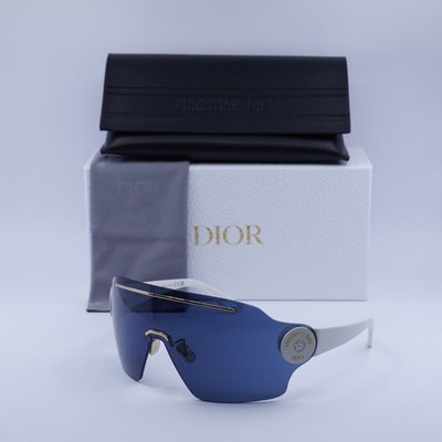 NEW DIOR SUNGLASSES, BLUE WOMEN SHIELD DIOR DIORPACIFIC M1U 96B0 Dior_Navy_Blue_Oblique_DiorClu  main image 2