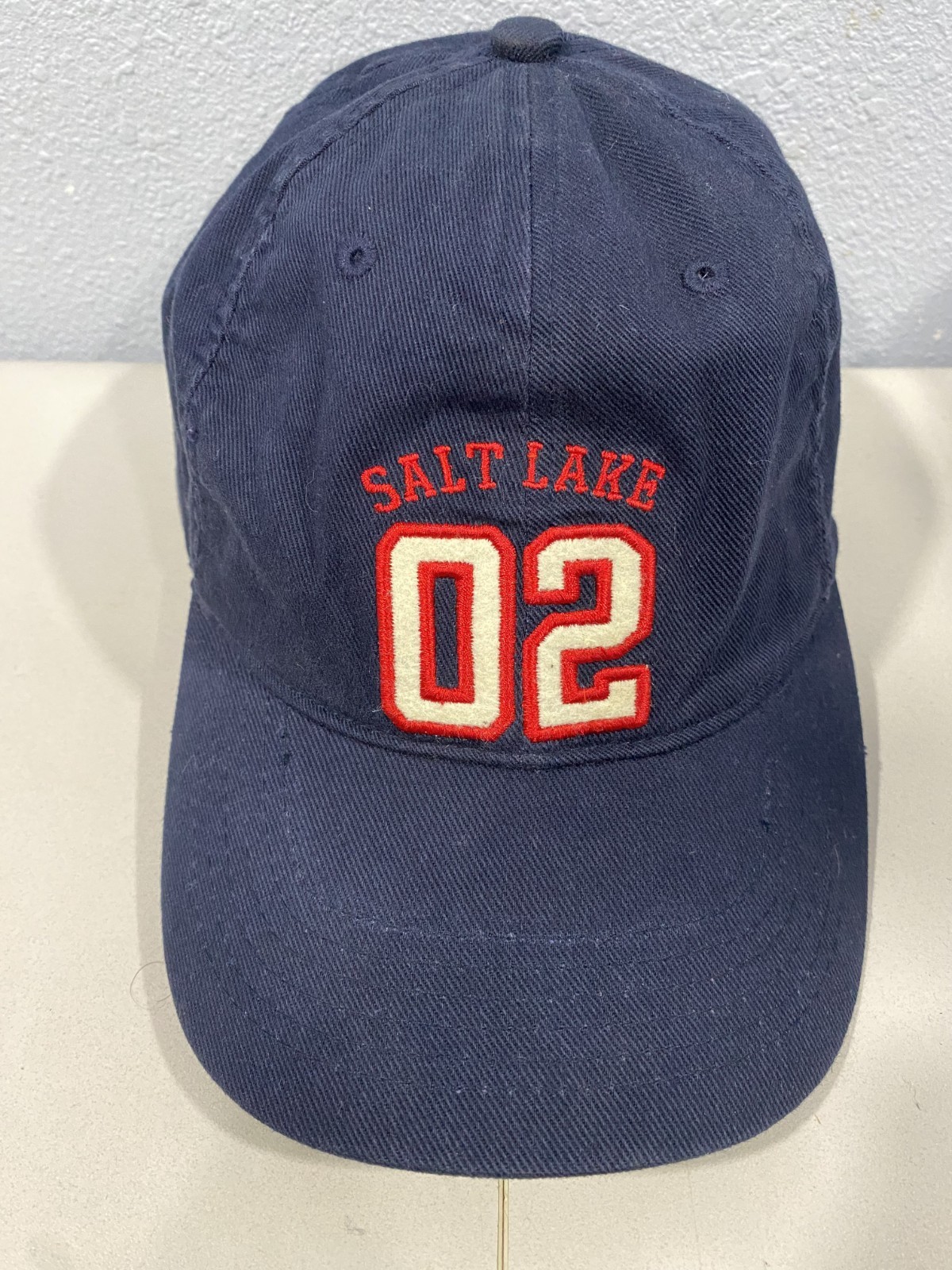 Salt Lake 2002 Olympics Hat Cap Fiited Men's Baseball Ceremonies VTG