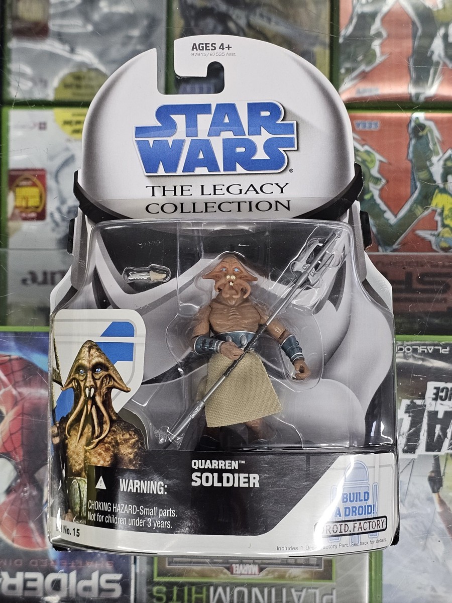 Star Wars Legacy Collection Quarren Soldier Action Figure BD15 