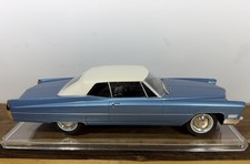 1967 Cadillac Deville Top Up Convertible Blue 118 Diecast Car 180314 Model Toy