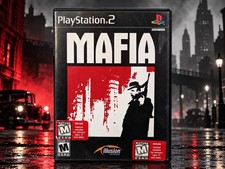 Mafia Sony PlayStation 2 PS2 Complete CIB w/ Poster - Tested & Works