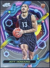 Jett Howard 2024 Topps Chrome Cosmic Basketball - Orlando Magic #160 (RC)
