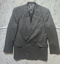 Pierre Balmain Double-Breasted Wool Sports Coat 40R