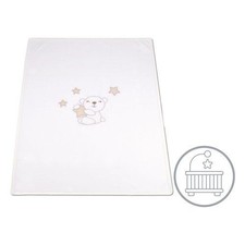 New Baby Idea PILLBG Beige Cot Blanket