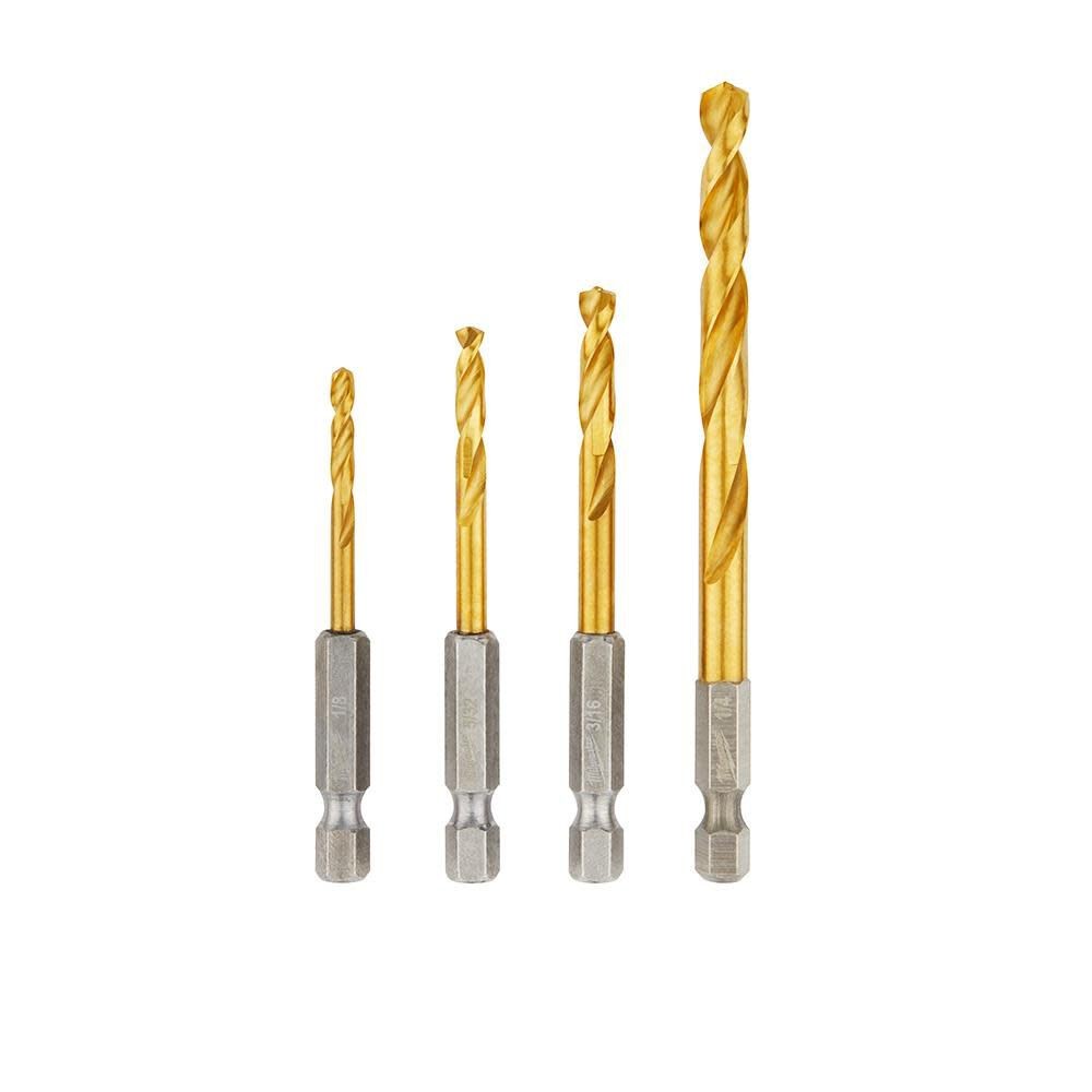 Milwaukee Shockwave Red Helix Drill Bits 4Pc 3290₽