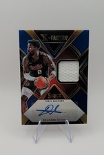 DeAndre Ayton - 2023-24 Panini Select X-Factor Memorabilia Signatures Blue /49