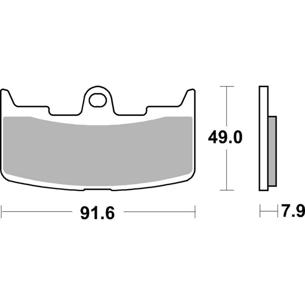 Brake Pads for BUELL XB 12 S SS LIGHTNING 2006 Front Sinter Street Brembo - Image 9