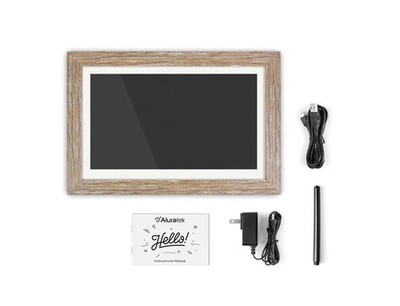 Aluratek ASHDPF13F 13.3 Inches Wi-Fi Touchscreen Digital Photo Frame