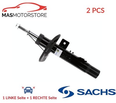 STOSSDAMPFER STOßDÄMPFER 2 STÜCK PAAR SACHS 560 541 2PCS A FÜR PEUGEOT 207