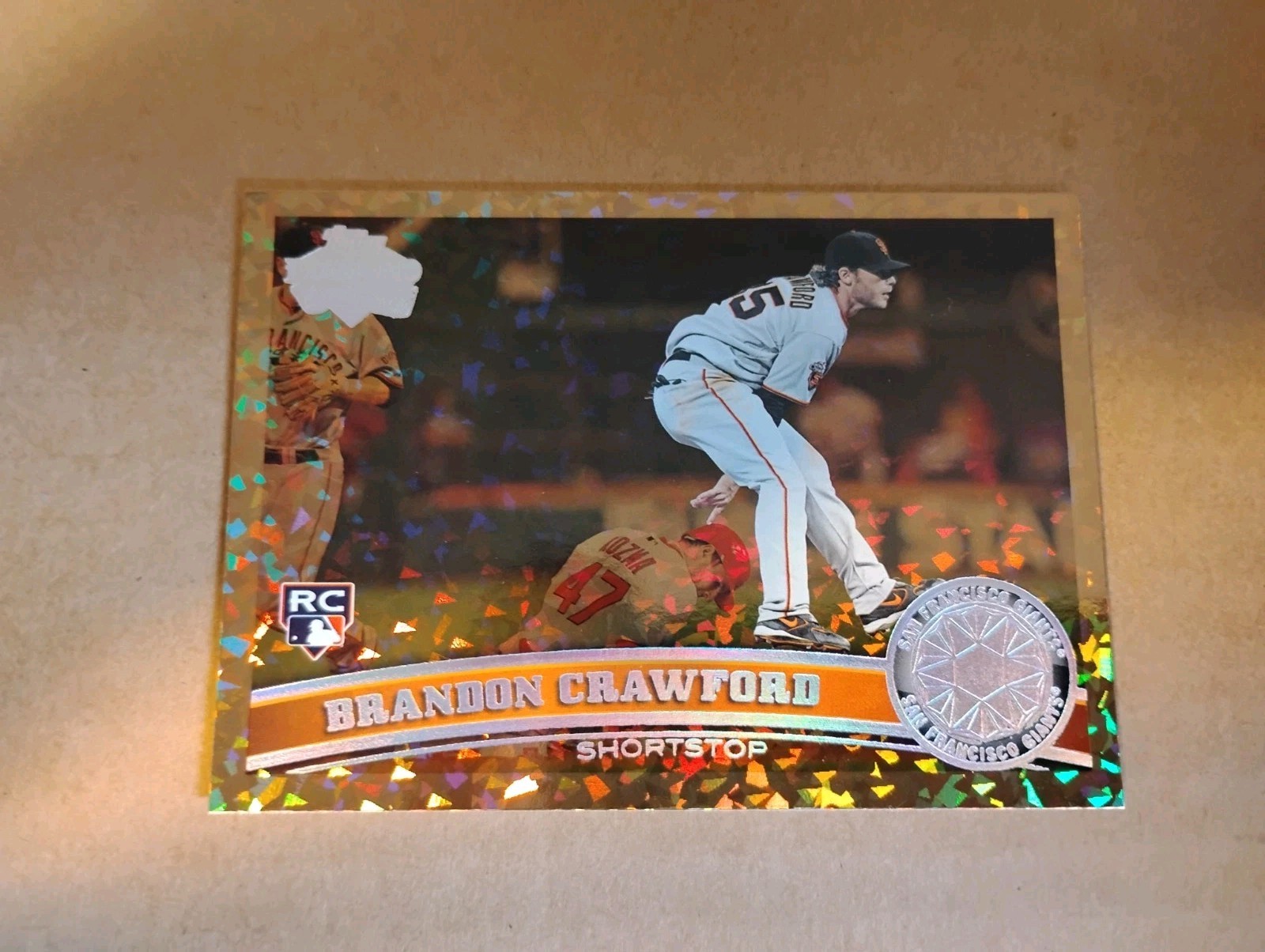 BRANDON CRAWFORD 2011 Topps Update DIAMOND ANNIVERSARY RC US234 Rookie Near-Mint