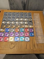 55 x MD Minidisc Bundle Joblot Sony / TDK / Maxell With Storage Boxes 