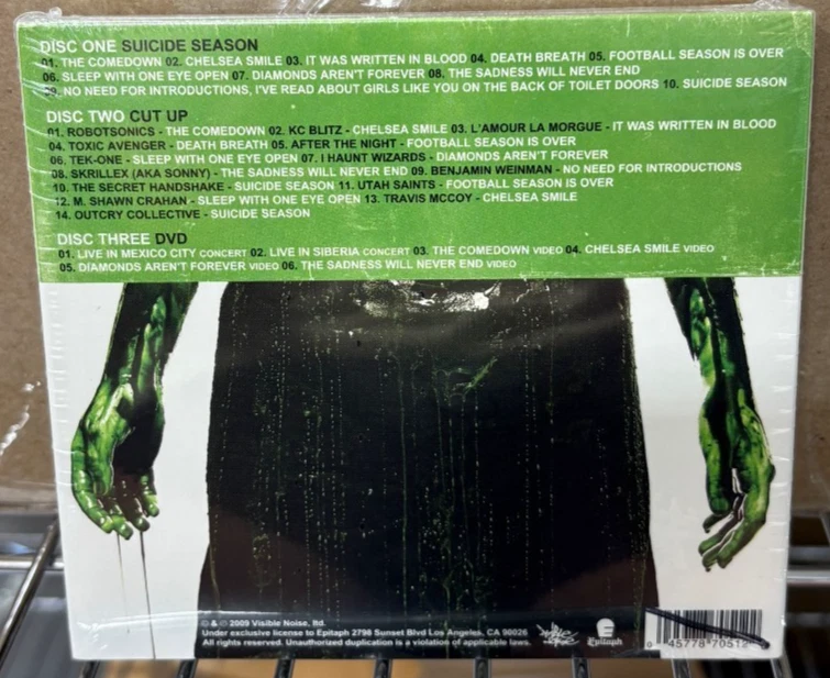 Bring Me The Horizon – Suicide Season Cut Up RARE Deluxe 2xCD+DVD US 87051-2 - Image 2 of 2