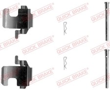 QUICK BRAKE Zubehörsatz Bremsbeläge Vorne (109-1273) für FIAT 500 Seicento / 