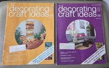 Vtg 70s Magazines Decorating Craft Ideas March April 1973 Decor Art Project