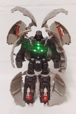 Transformers Star Wars Crossovers Darth Vader Death Star Hasbro 2007
