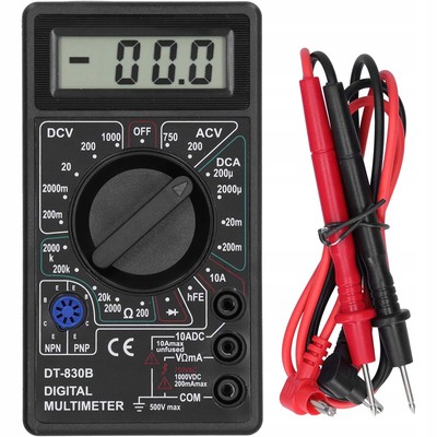 Rosfix DT-830B Digitales LCD Display für Elektriker & Heimwerker