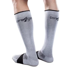 CoreSport Athletic Performance Compression Socks - 15-20mmHg Mild Graduated C...