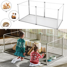 Kleintierstall Kleintierkäfig Acryl Laufstall Hasenstall Kaninchenstall Hamster