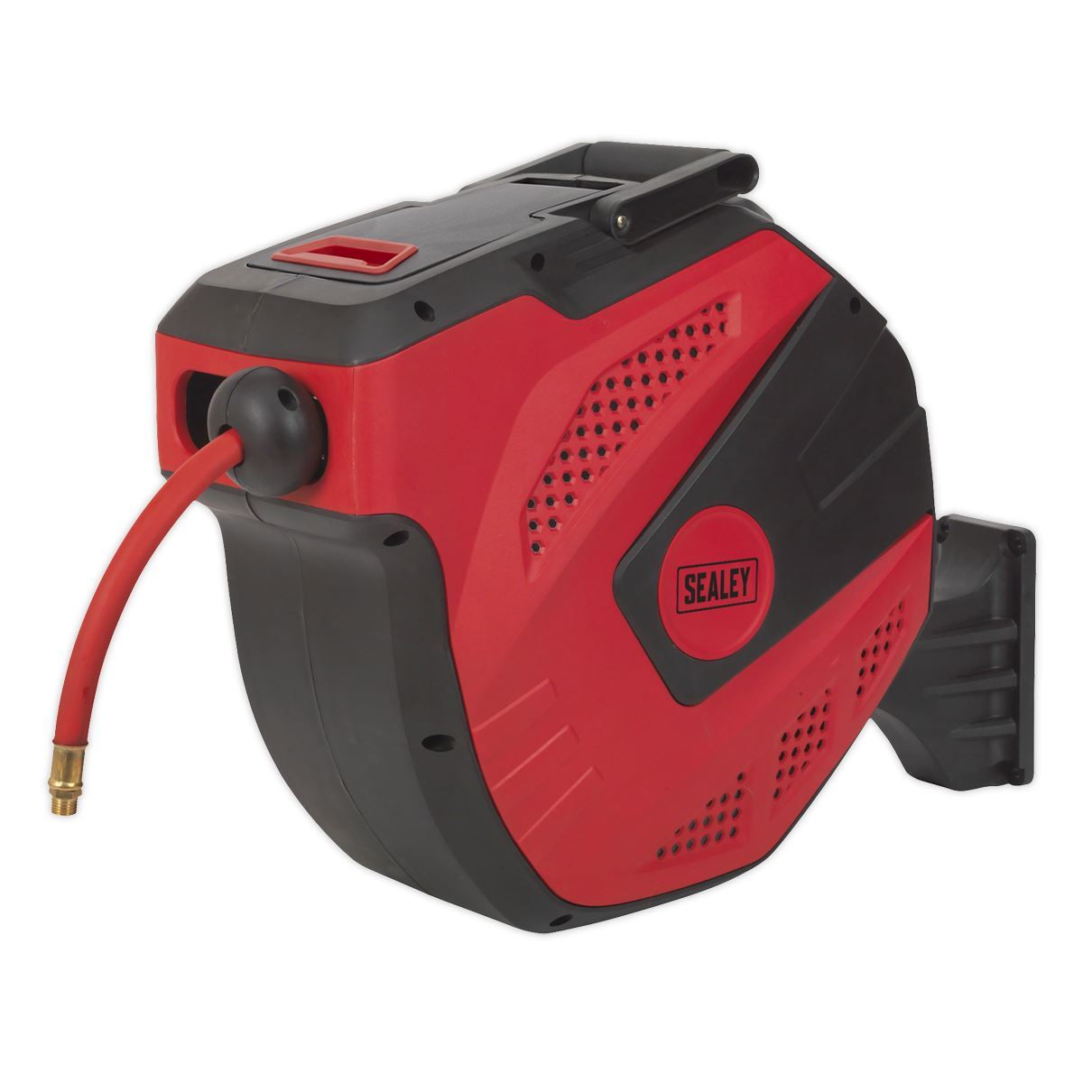 Sealey Air Hose Reel Auto-Rewind Control 30m �10mm ID-Rubber Hose SA824