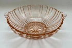 Anchor Hocking Old Café Pink Tab Handled Bowl