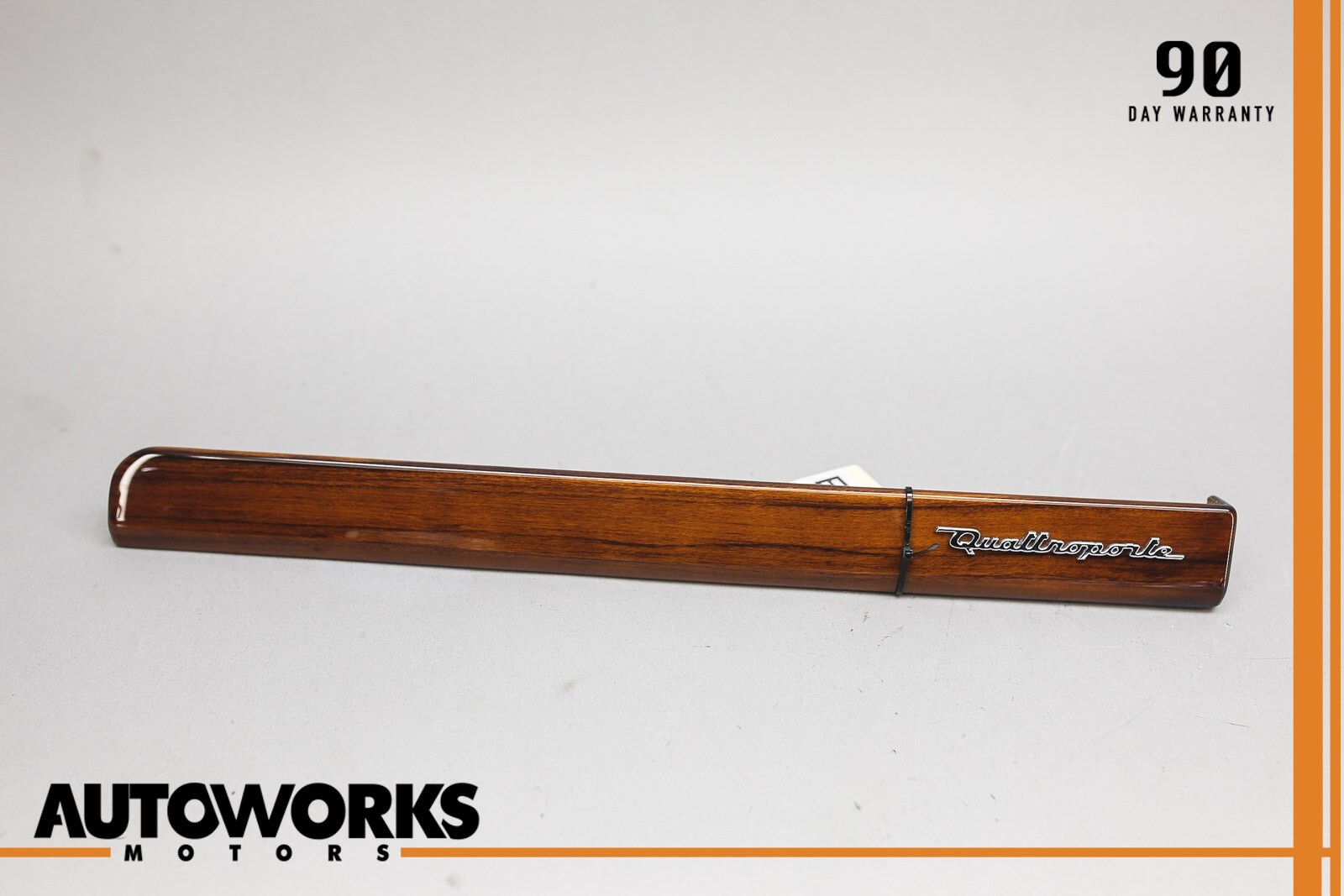 03-08 Maserati Quattroporte M139 Right Side Dash Dashboard Panel Trim Wood OEM