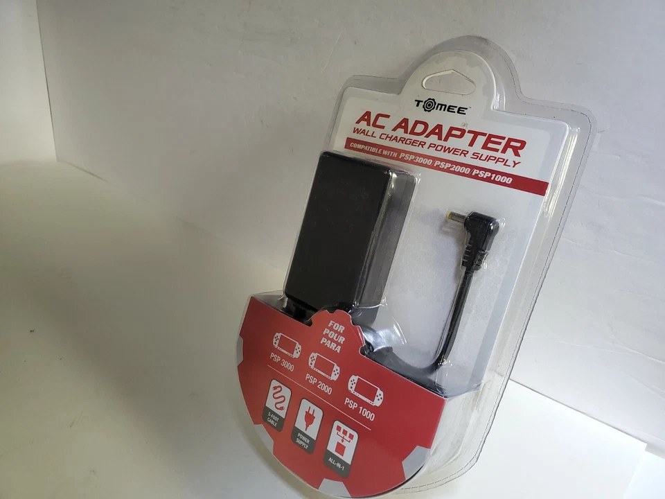 NEW TOMEE AC POWER SUPPLY ADAPTER FOR PSP 1000, 2000 & 3000 FACTORY SEALED #2C - Image 2 of 4