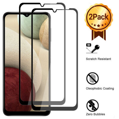 2x For Samsung Galaxy A14 5G A12 A32 A02s A54 5G Tempered Glass Screen Protector