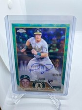 2023 Topps Chrome Aqua Wave Refractor /199 Conner Capel #RA-CCL Rookie Auto RC