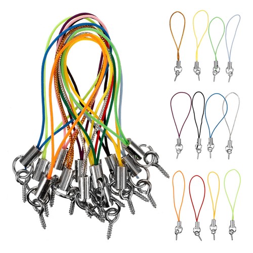 2 PCS Mobile Phone Chain Lanyard Chains Cellphone Charm Strap Hanging Rope - Zdjęcie 10 z 12