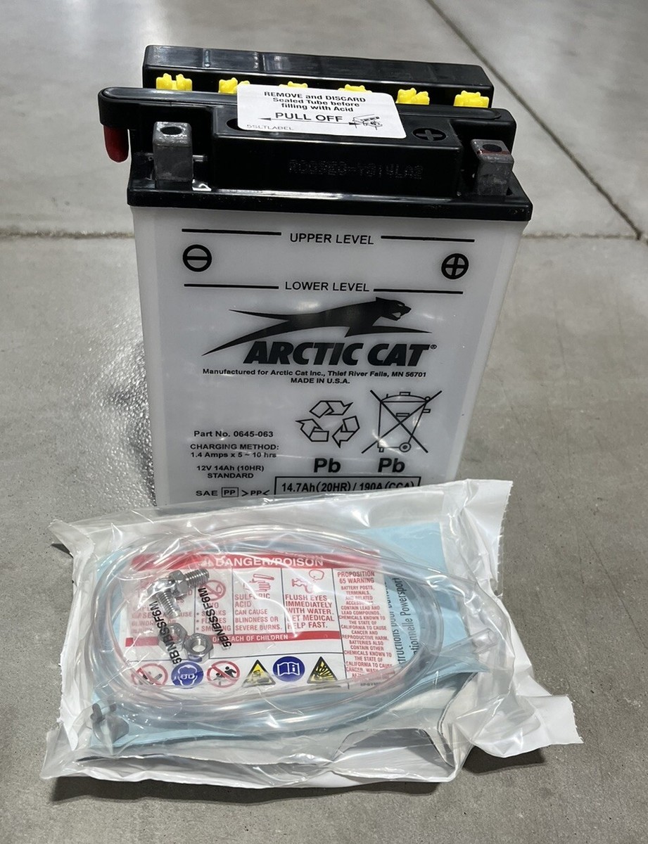 OEM Arctic Cat 0745-040 Ersatz Batterie 250, 300, 350, 366
