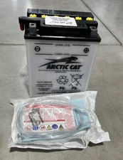 OEM Arctic Cat 0745-040 Replacement Battery 250, 300, 350, 366, 400, 500, 650