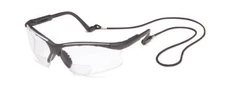 Gateway Scorpion Mag Bifocal Reader Clear/Smoke Safety Glasses Ballistic W/Cord