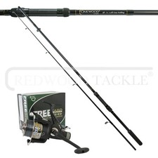 CARP STALKER - BLACK 6ft, 2pc Carp Stalking Rod + BTR Carp Runner Reel + Line