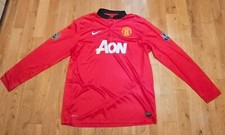 Manchester United 2011 - 2012 Home football Nike long sleeve jersey #5 FERDINAND