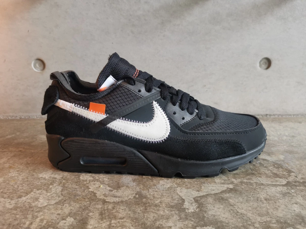 Off white air max 90 black shop for sale
