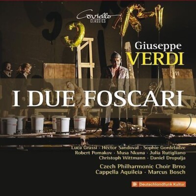 I Due Foscari - G. Verdi Czech Philharmonic Choir Brno Blu-Ray Dolby Atmos NEU
