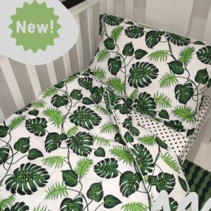 green leaf cot sheets