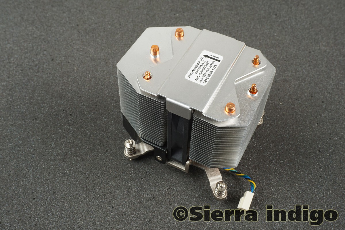 ▽FUJITSU V26898-B987-V1 CPUヒートシンク 中古 PRIMERGY RX100