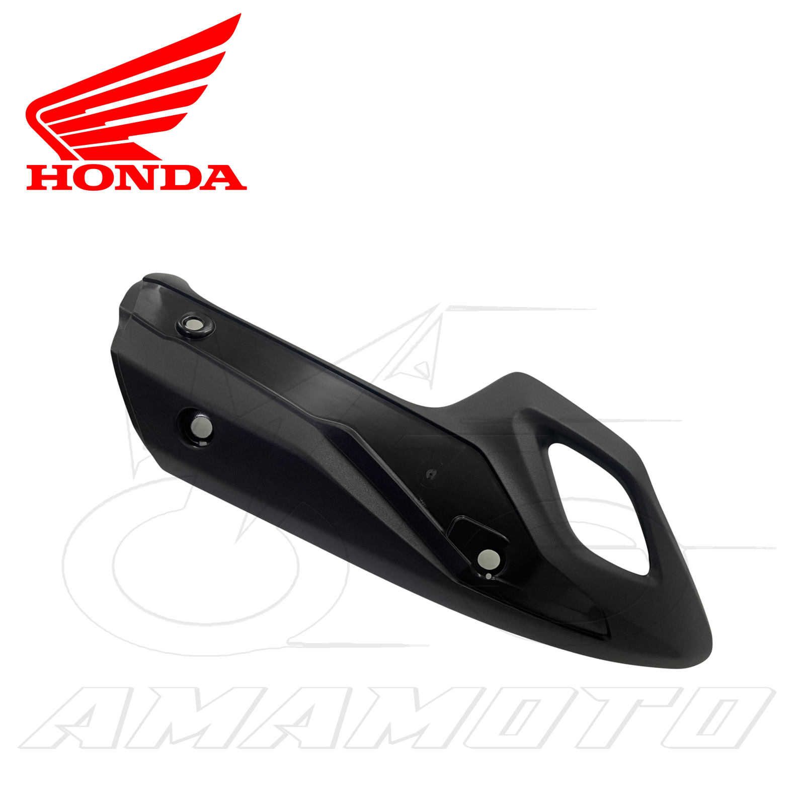 Coprimarmitta Inferiore Per Scooter Copri Marmitta SH 125/150 2017-2019 - Protezione Paracalore Scarico In ABS Nero Paracalore Moto Abs - 5