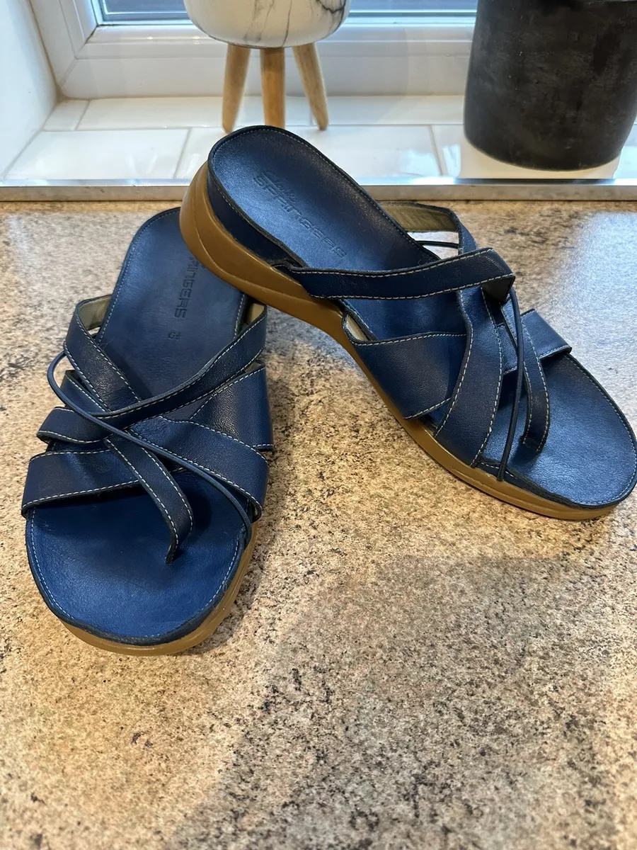 Clarks blue sandals sale