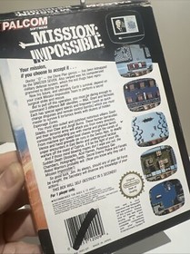 Nes game Mission Impossible Konami Palcom Nintendo Entertaiment System PAL CIB