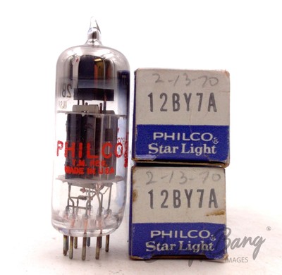 Tube Électronique 12BY7A / 12BV7 / 12DQ7 / EL180 - Marques Diverses, Neuf, Garantie 3 Mois