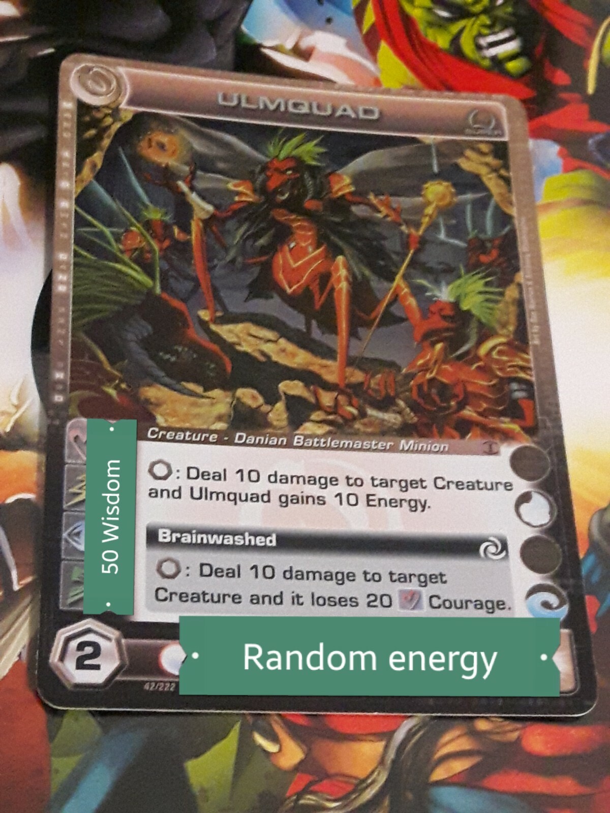 Ulmquad Chaotic Card Super Rare Random Prince Mudeenu & Ulmar Ripple