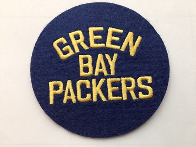   Vintage Old School Green Bay Packers Patch,3 In Size Felt Backing,iron O