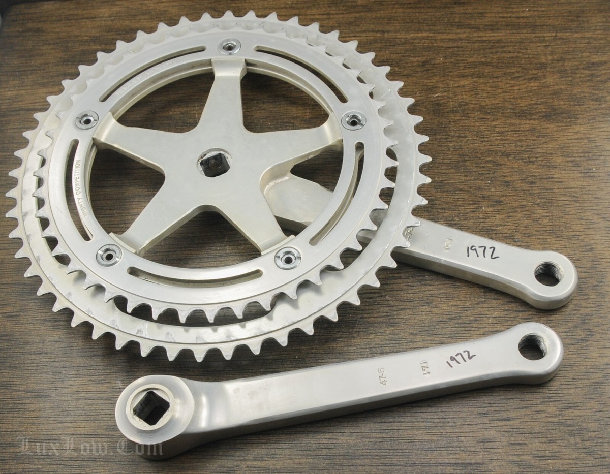Vintage Sugino Mighty Competition RoadBike CRANKS Vintage Sugino Mighty Competition RoadBike CRANKS