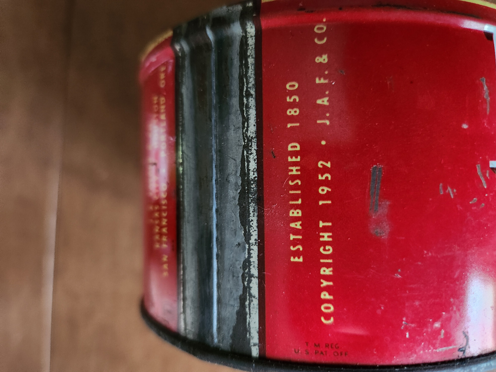 1952 Folgers Coffee Tin Can eBay