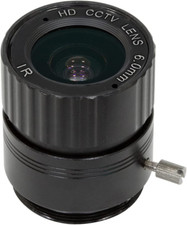 Lens for Raspberry Pi HQ Camera, Wide Angle Cs-Mount Lens, 6Mm Focal Length with
