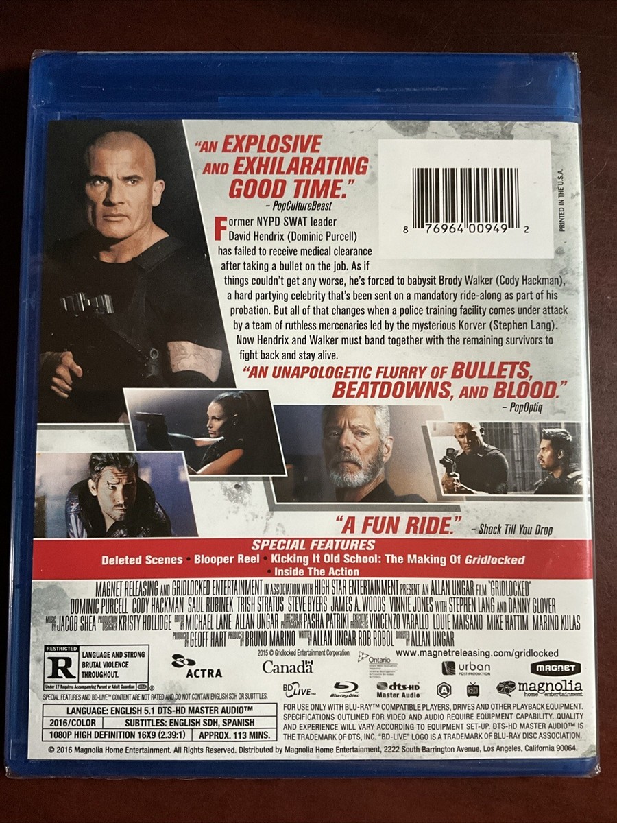 Gridlocked (Blu-ray, 2015) 876964009492| eBay
